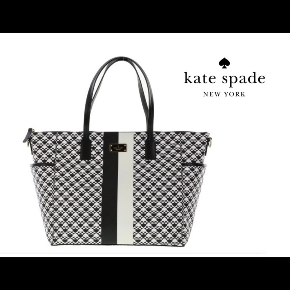 Kate Spade Black/White Tote